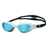 Schwimmbrille in Weiß/ Schwarz