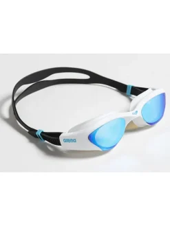 Schwimmbrille in Weiß/ Schwarz