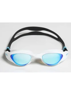 Schwimmbrille in Weiß/ Schwarz