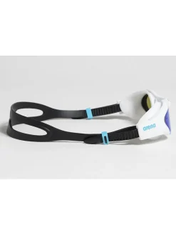 Schwimmbrille in Weiß/ Schwarz
