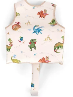 Schwimmlernweste "Dino Beach" in Creme - ab 12 Monaten