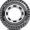 Schwimmreifen "MonsterTruck" in Schwarz - Ø 114 cm, ab 9 Jahren