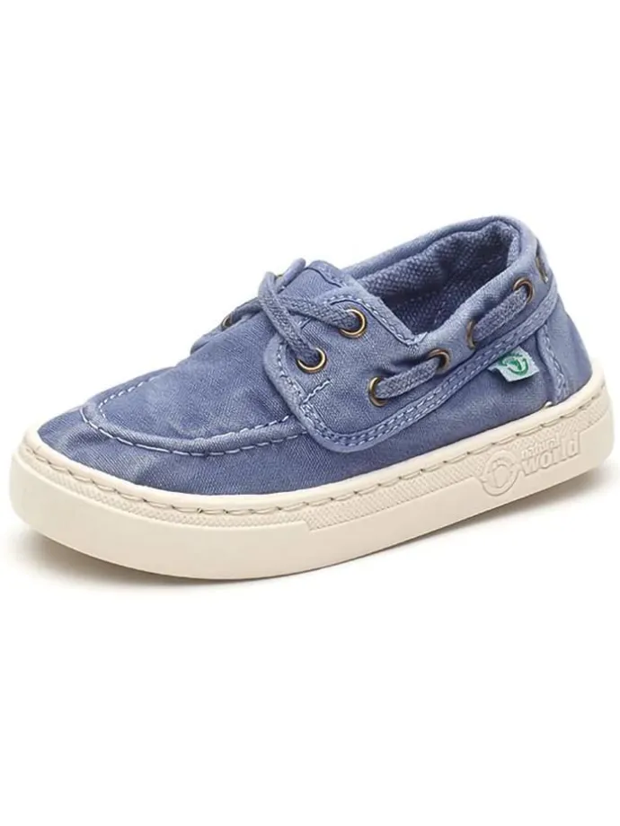 Scnürschuhe in Blau