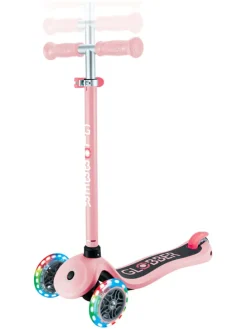 Scooter "Primo Lights" mit Leuchtrollen in Rosa - ab 3 Jahren