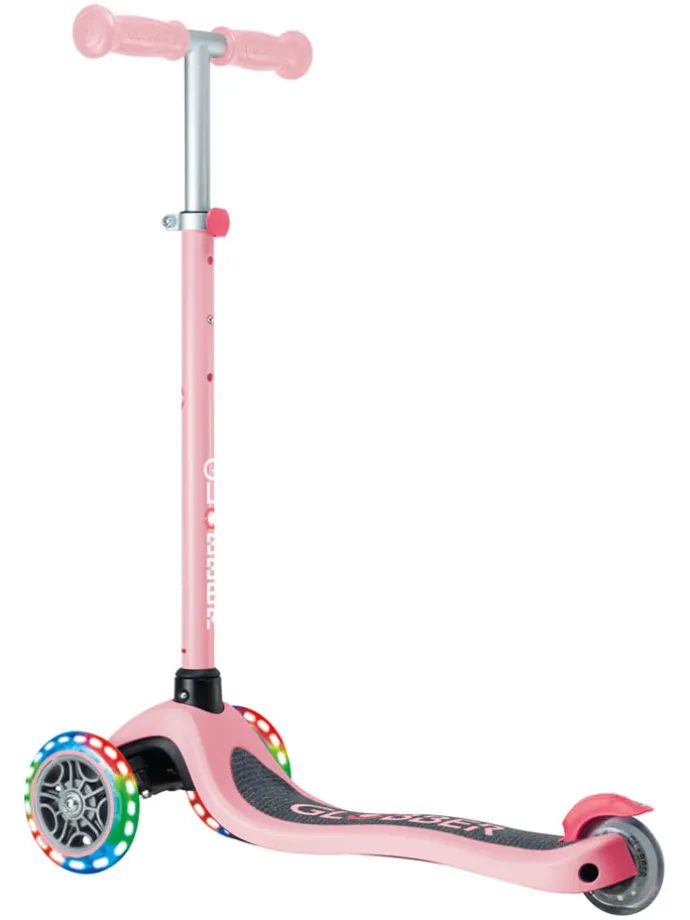 Scooter "Primo Lights" mit Leuchtrollen in Rosa - ab 3 Jahren
