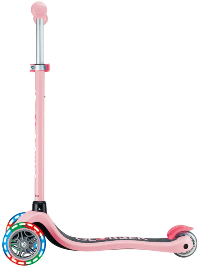 Scooter "Primo Lights" mit Leuchtrollen in Rosa - ab 3 Jahren