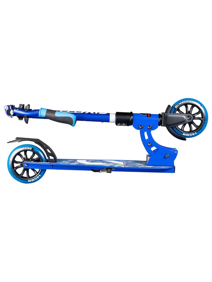 Scooter "Six Degrees Aluminium Scooter Junior 145" in Blau - ab 5 Jahren