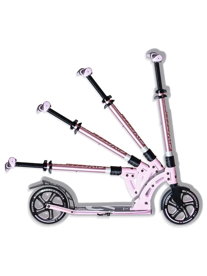 Scooter "Six Degrees Aluminium Scooter 205" in Rosa - ab 8 Jahren