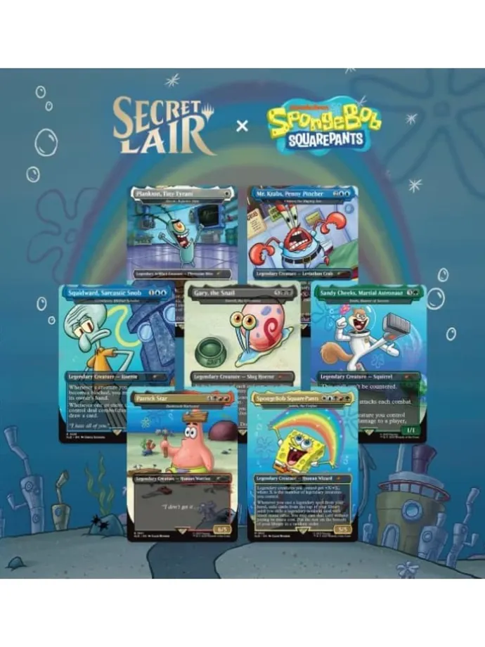 Secret Lair x SpongeBob SquarePants: Legends of Bikini Bottom (Foil)
