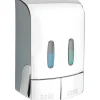 Seifen- & Desinfektionsmittelspender in Weiß - (B)14,5 x (H)24 x (T)9 cm