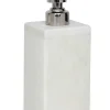 Seifenspender ''Cubic'' in Weiß - (B)8 x (H)19 x (T)8 cm