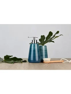 Seifenspender "Pottery" in Petrol - 360 ml