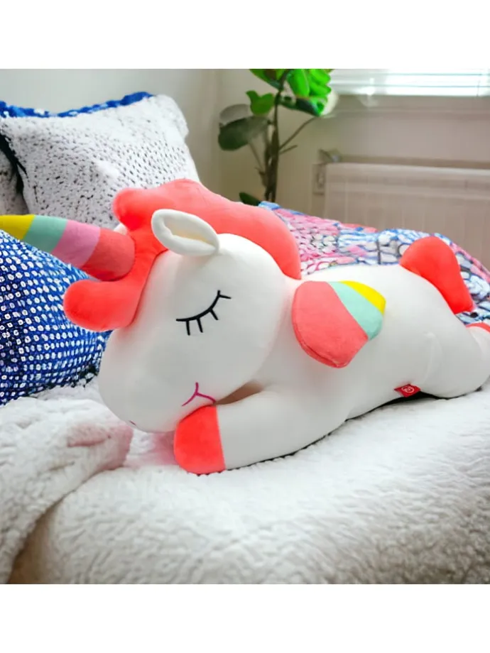 Seitenschläferkissen Einhorn Kissen in Rosa