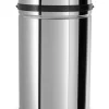 Sensor-Abfalleimer in Silber - 30 l