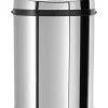 Sensor-Badabfalleimer in Silber - 9 l