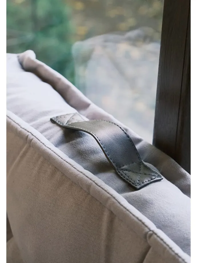 Sessel "Omi" in Grau - (B)60 x (H)62 x (T)60 cm