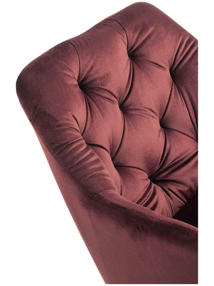 Sessel "Wrap" in Rot - (B)58 x (H)84 x (T)57 cm