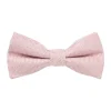 Set bestehend aus Fliege und Einstecktuch in rosa