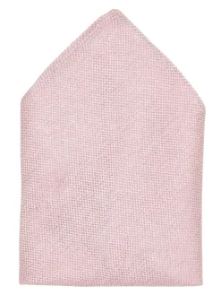 Set bestehend aus Fliege und Einstecktuch in rosa