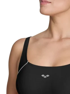 Shape-Badeanzug in Schwarz