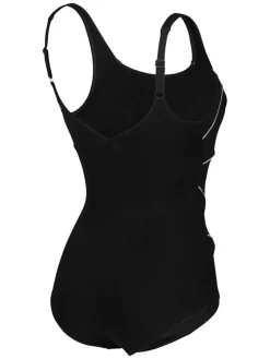 Shape-Badeanzug in Schwarz