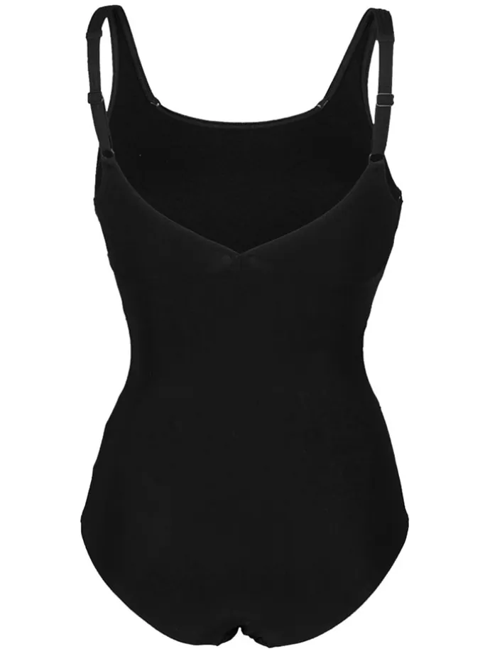 Shape-Badeanzug in Schwarz
