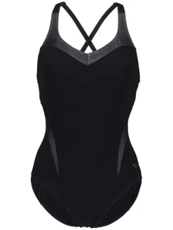 Shape-Badeanzug "Isabel" in Schwarz
