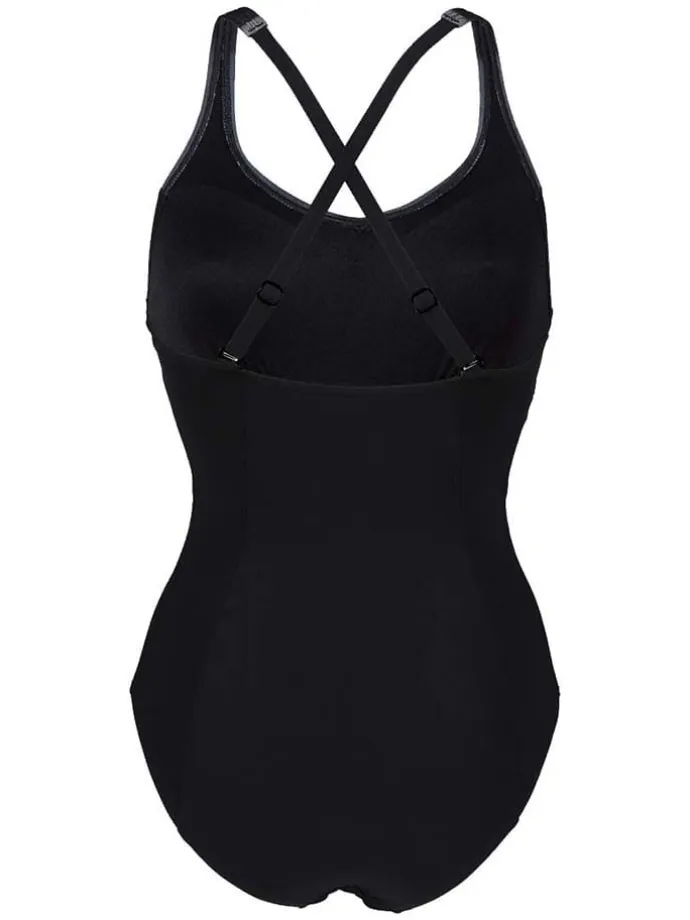 Shape-Badeanzug "Isabel" in Schwarz