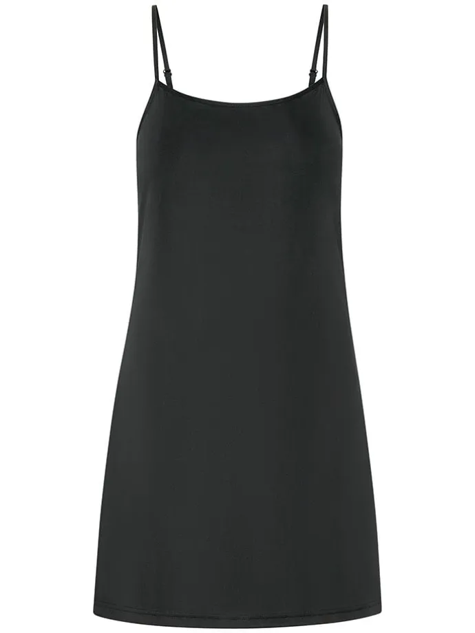 Shape-Kleid in Schwarz