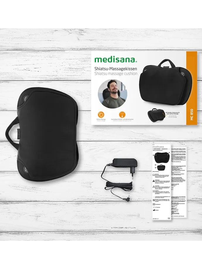 Shiatsu-Massagekissen "MC 850" in Schwarz