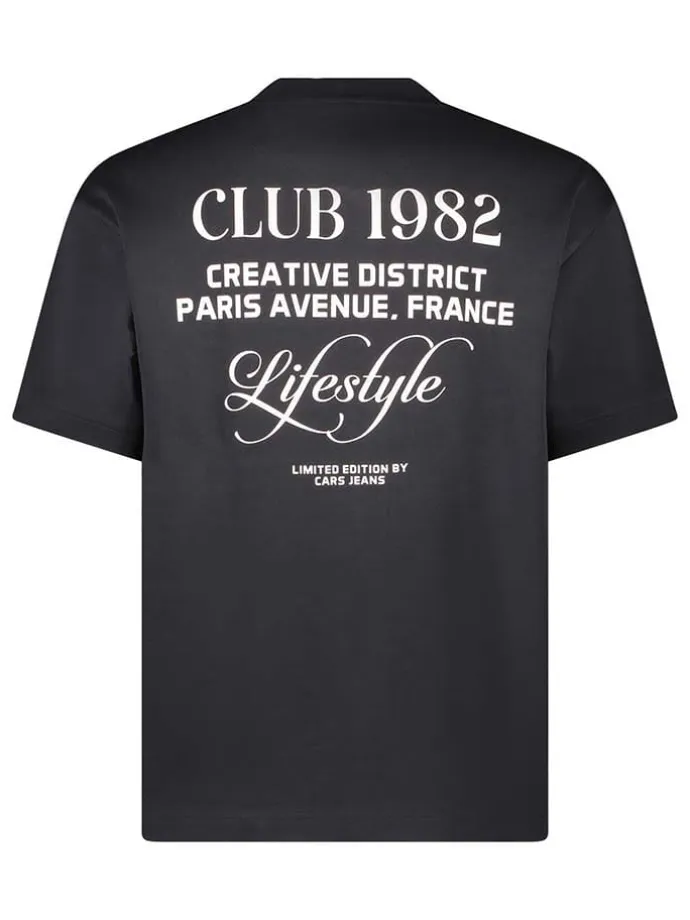 Shirt "Club" in Schwarz