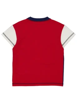 Shirt "Hockey" in Dunkelblau/ Rot