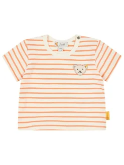 Shirt in Creme/ Orange