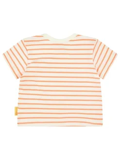 Shirt in Creme/ Orange