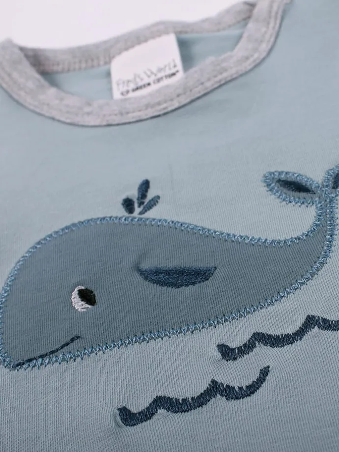 Shirt in Hellblau