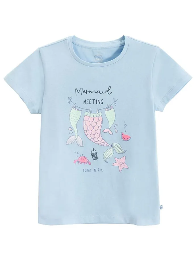 Shirt in Hellblau