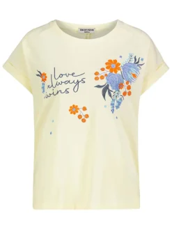 Shirt in Hellgelb