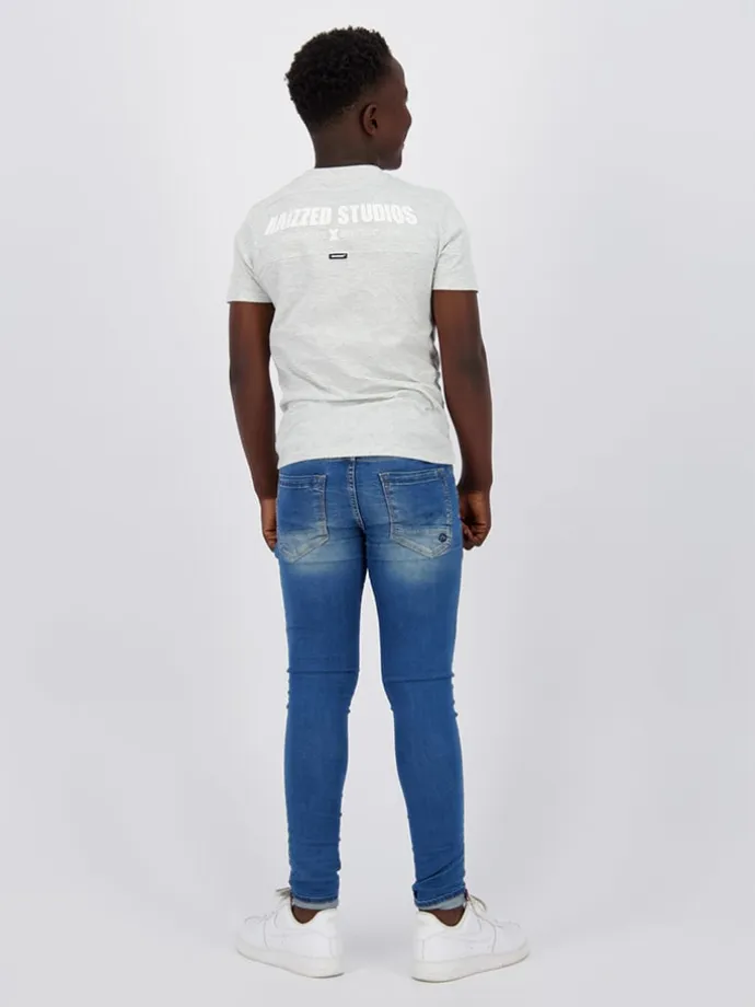 Shirt in Hellgrau