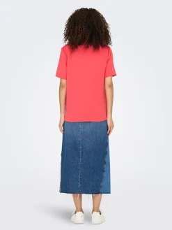 Shirt in Koralle