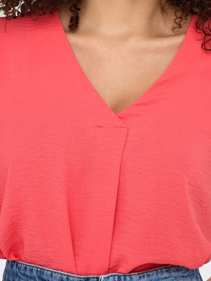 Shirt in Koralle