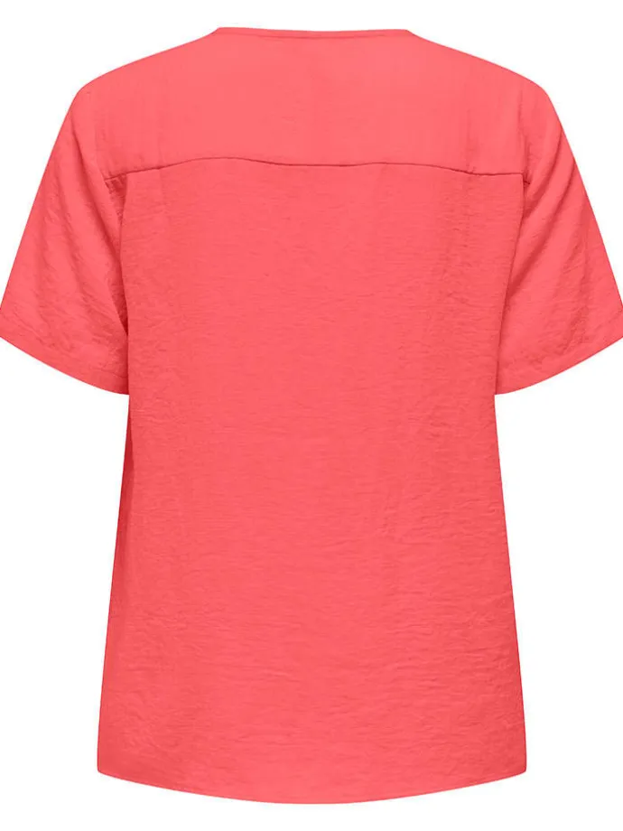Shirt in Koralle