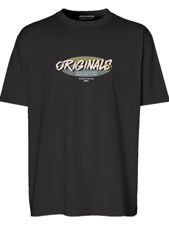 Shirt in Schwarz