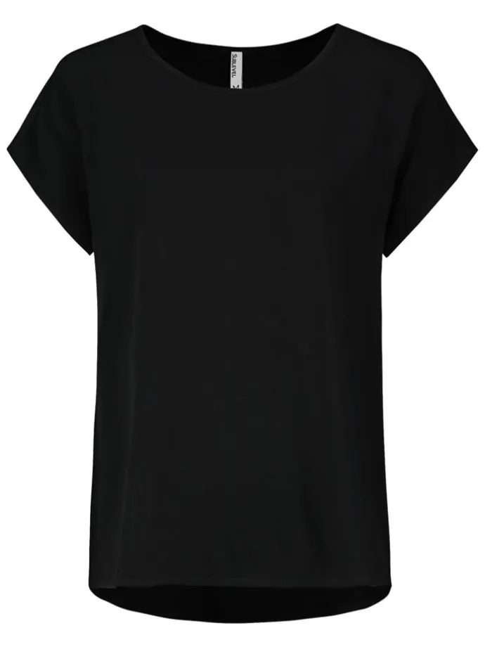 Shirt in Schwarz