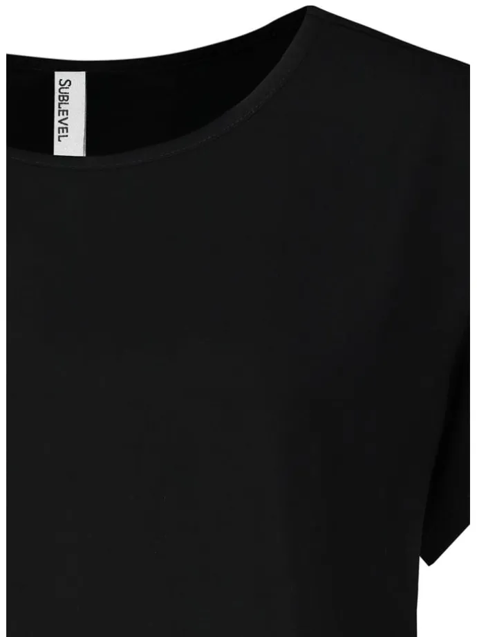 Shirt in Schwarz