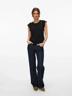 Shirt in Schwarz