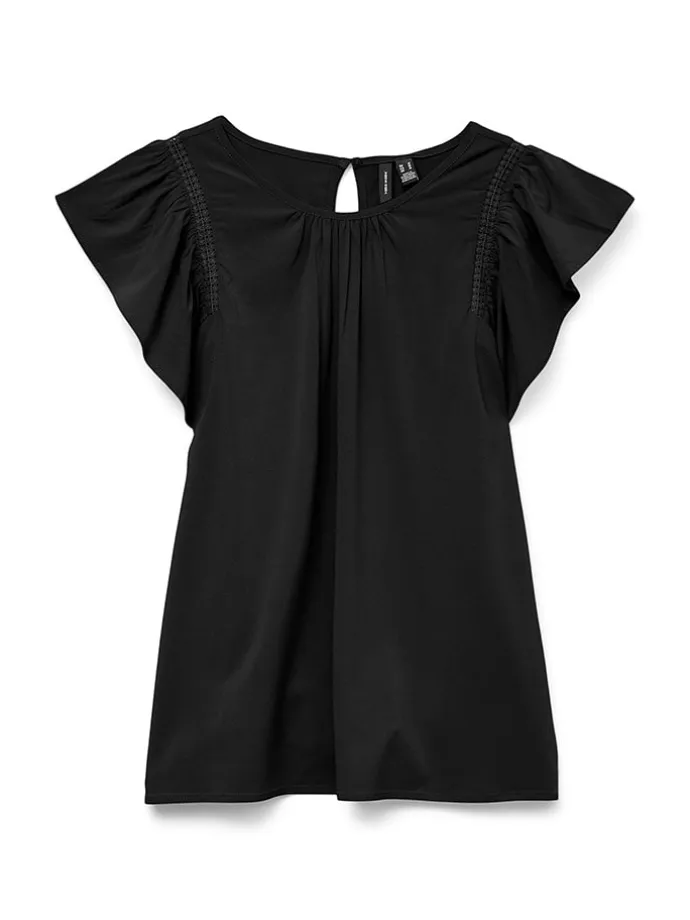 Shirt in Schwarz