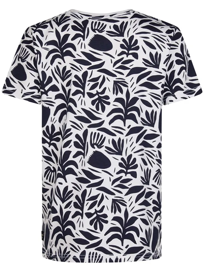 Shirt in Schwarz/ Weiß