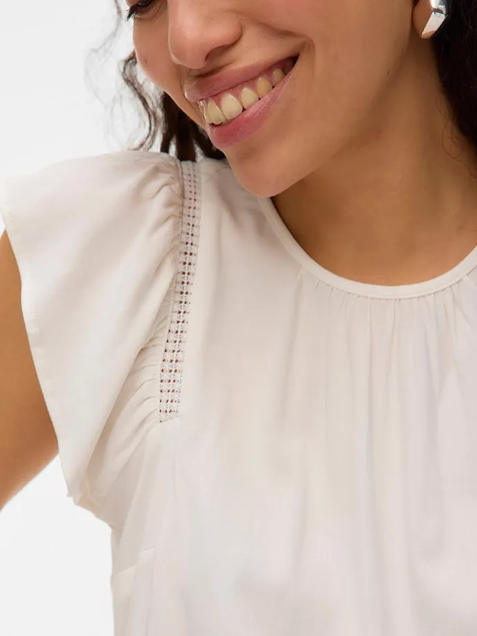 Shirt in Weiß