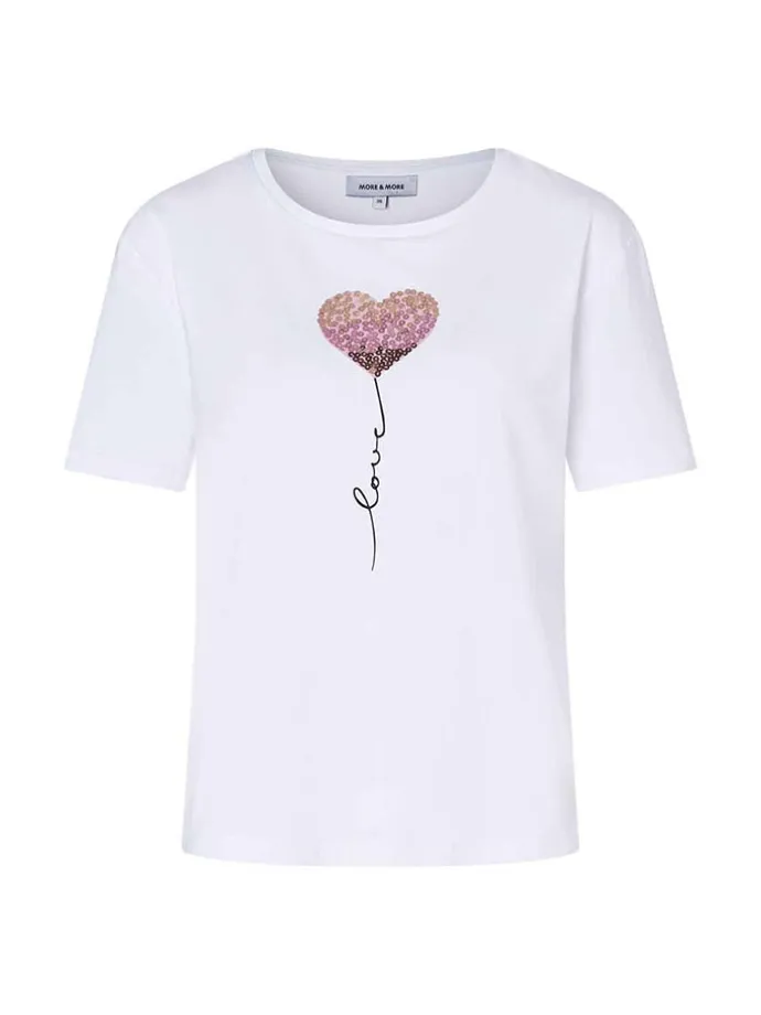 Shirt in Weiß