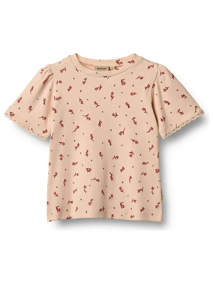 Shirt "Iris" in Orange/ Rot